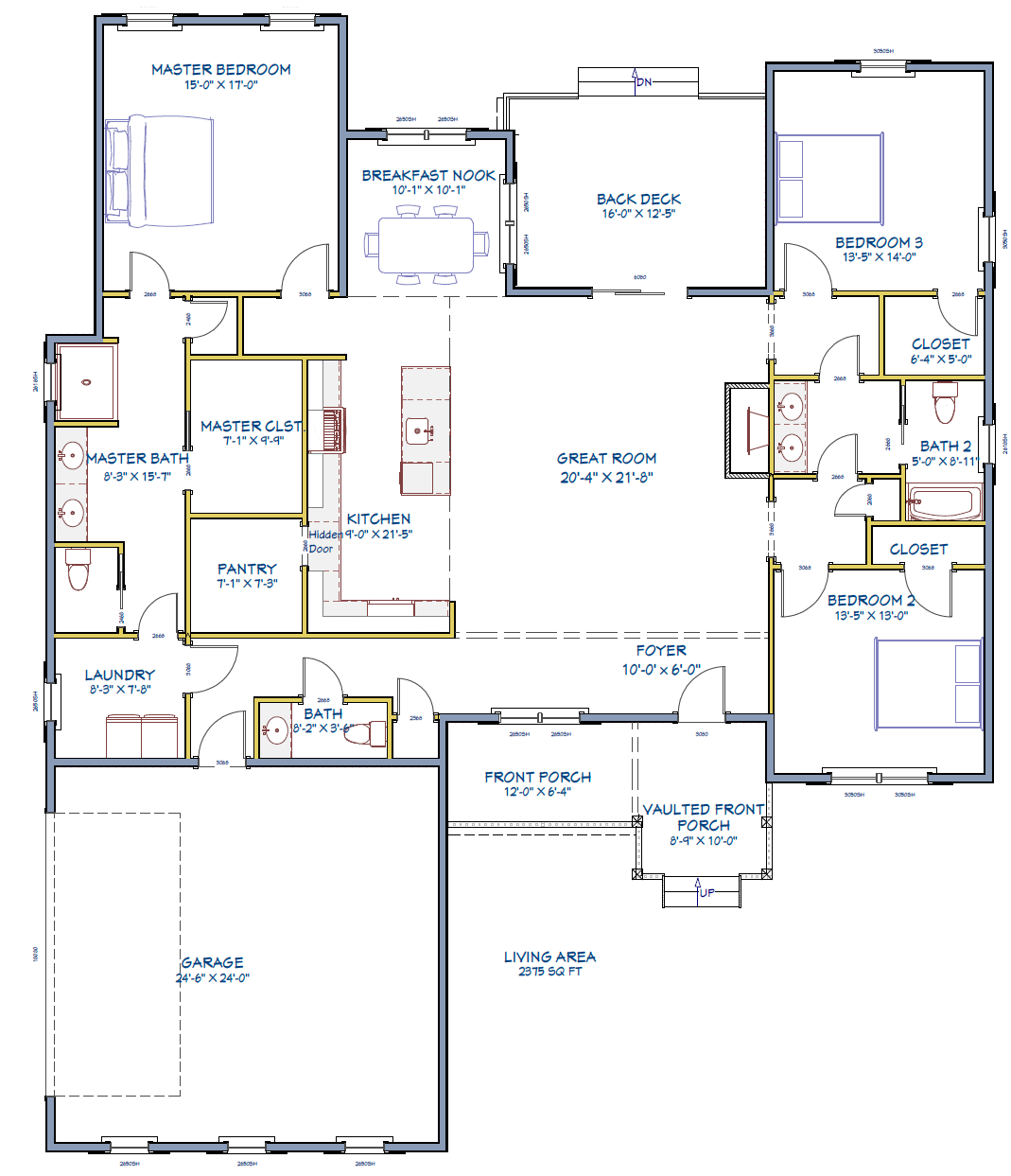 Monroe 2 Floor Plan
