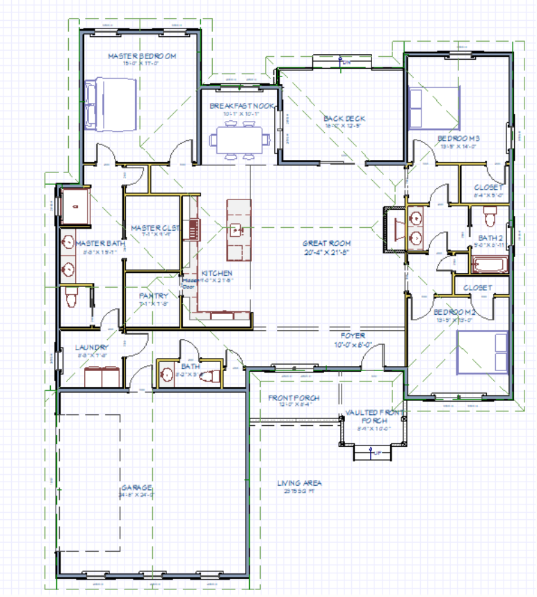 Monroe 2 Floor Plan