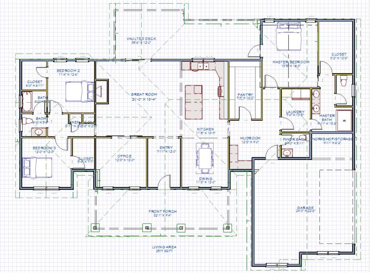  The Gable2 Floor Plan