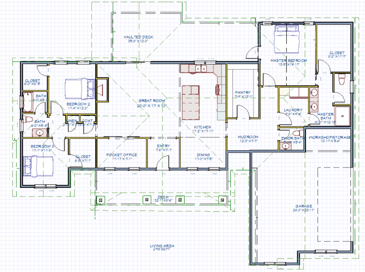 Gable Floor Plan small
