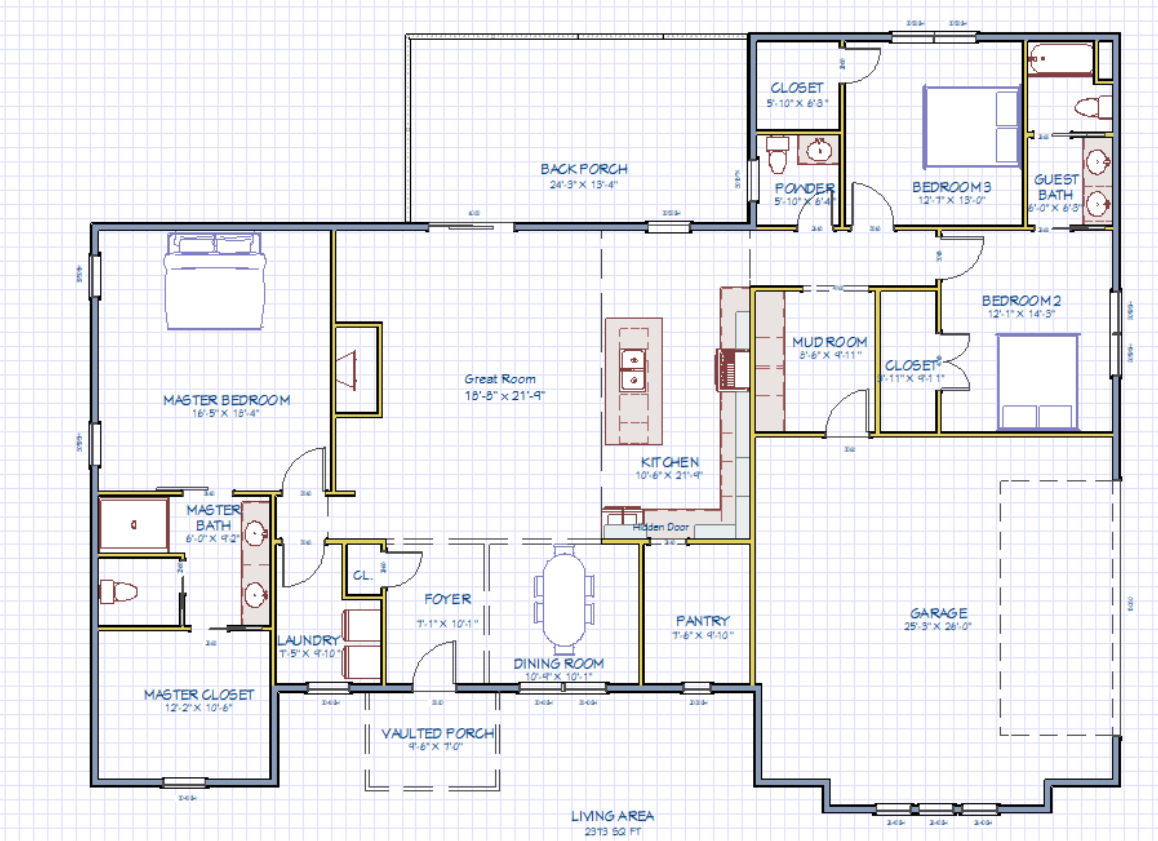 Brando 2 Floor Plan 
